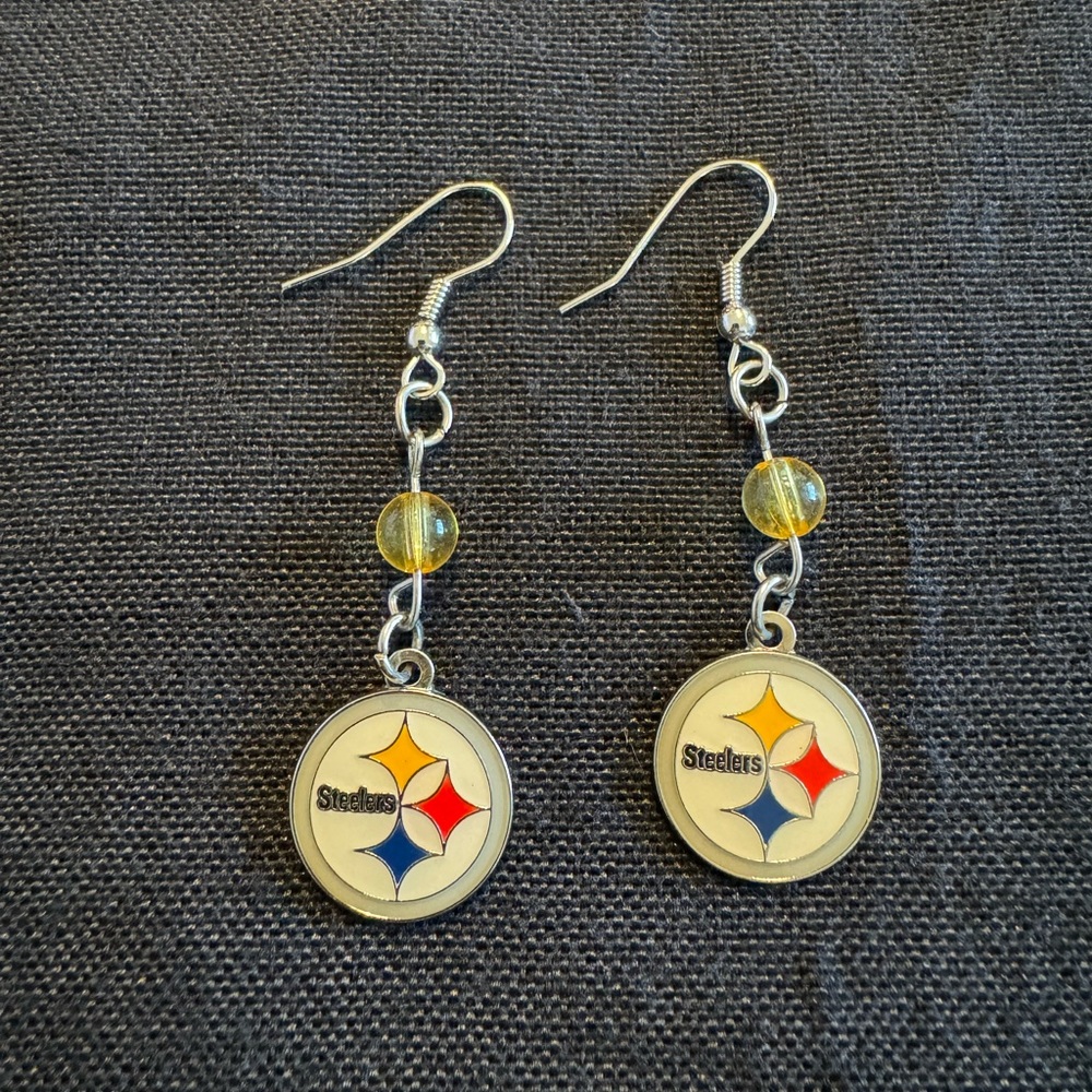 Steelers earrings